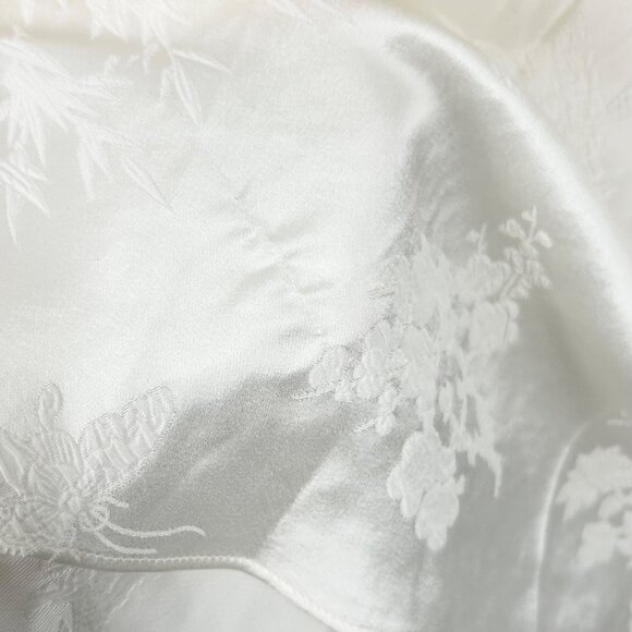 NWT Reformation Alisa Silk Maxi Dress in Ivory Jacquard - Picture 13 of 15